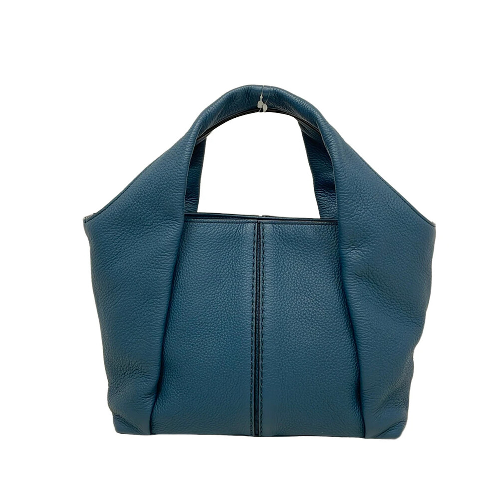 Tod's Shirt Bag Shopping Small Blue #306773T56B